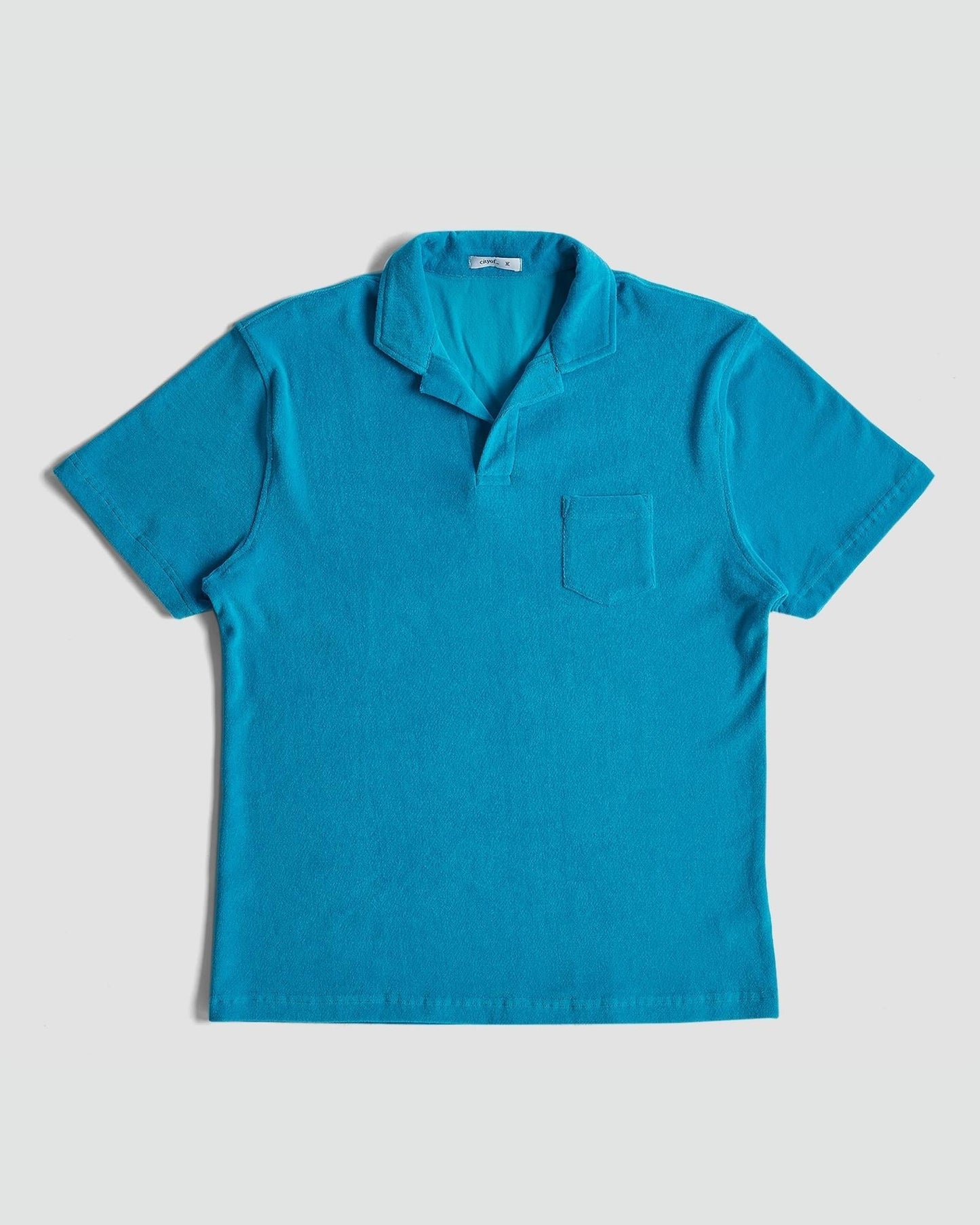 cityof_ - Terry Towel Polo T-Shirt