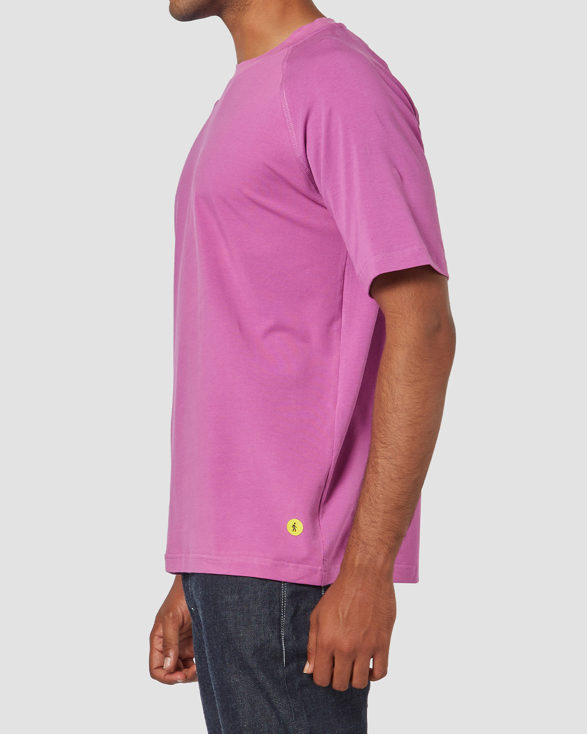 cityof_ - Distressed Raglan Stretch T-Shirt