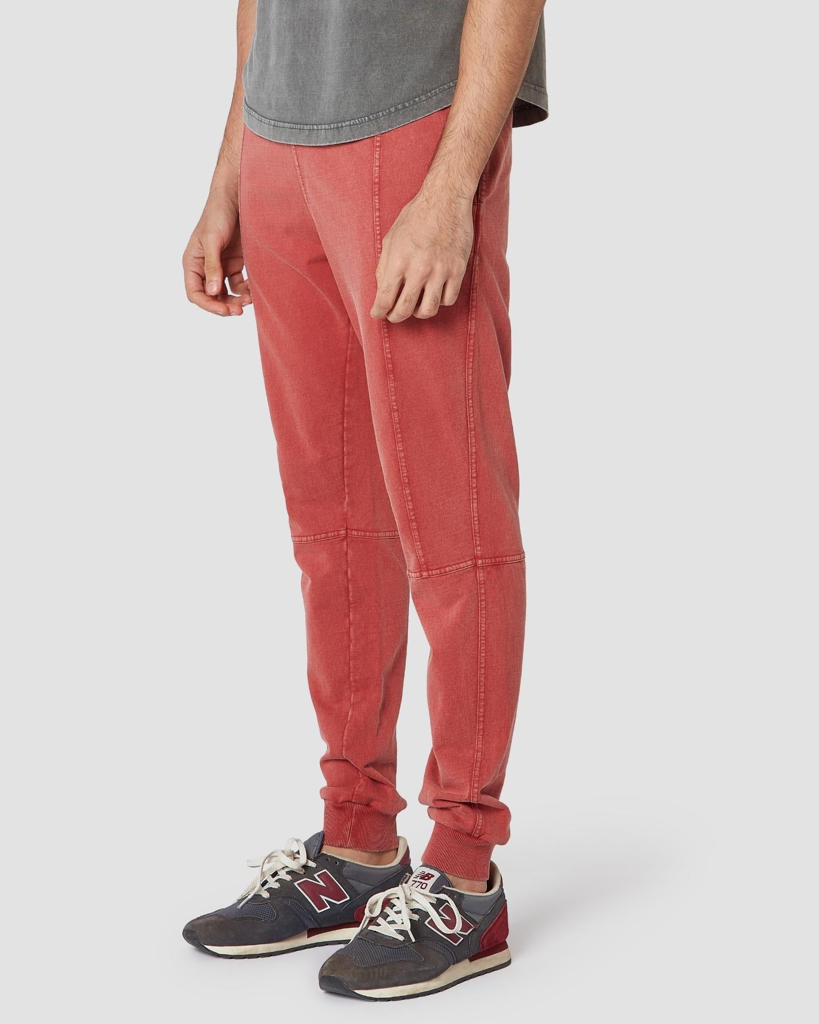 cityof_ - Distressed Panelled Joggers