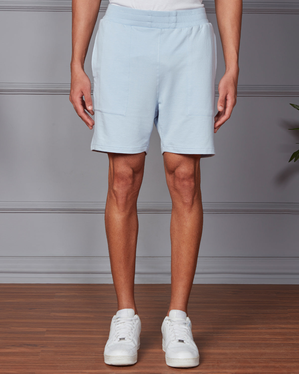 cityof_ - Luxe Patch Pocket Sweat Shorts