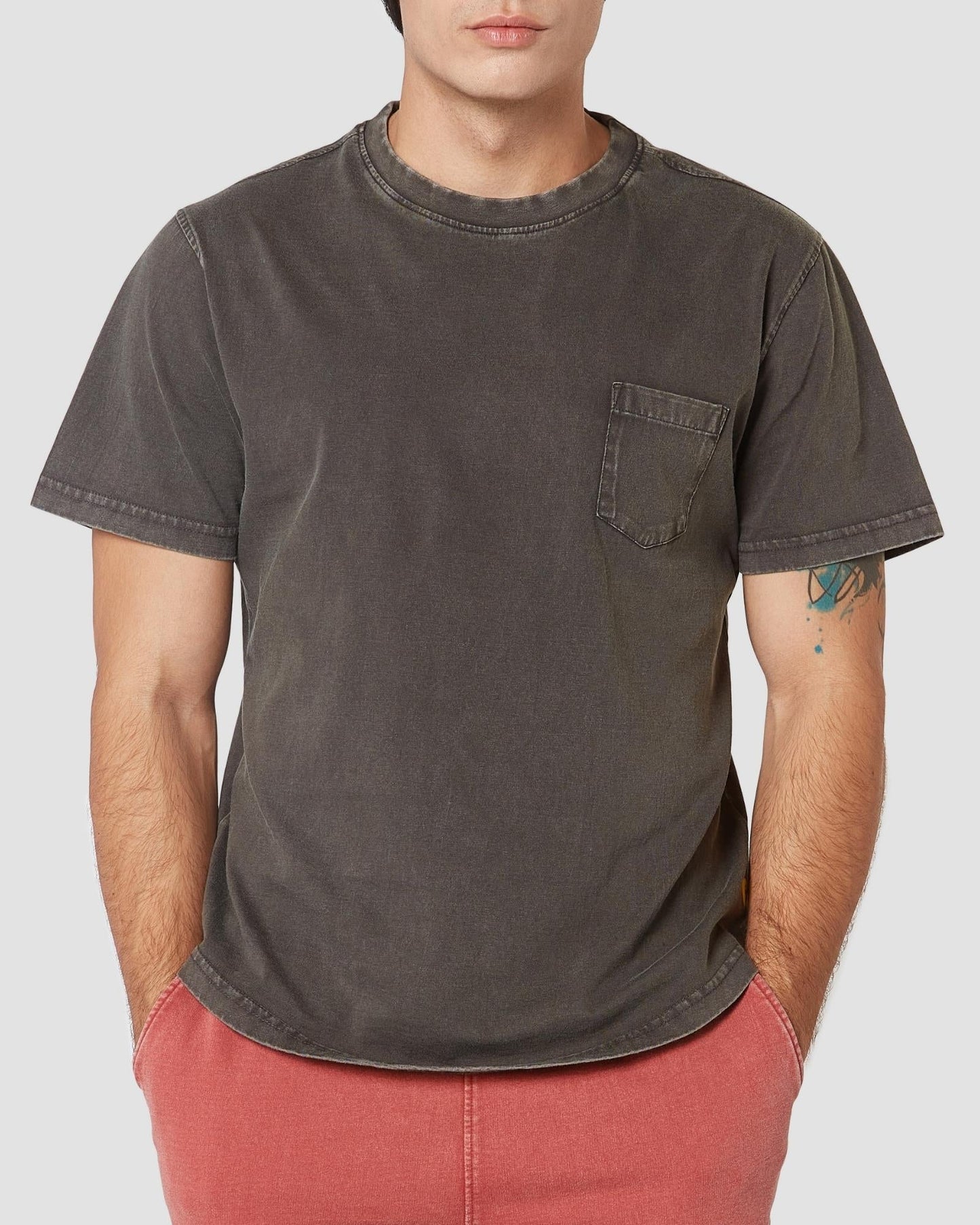 cityof_ - Distressed Pocket T-Shirt