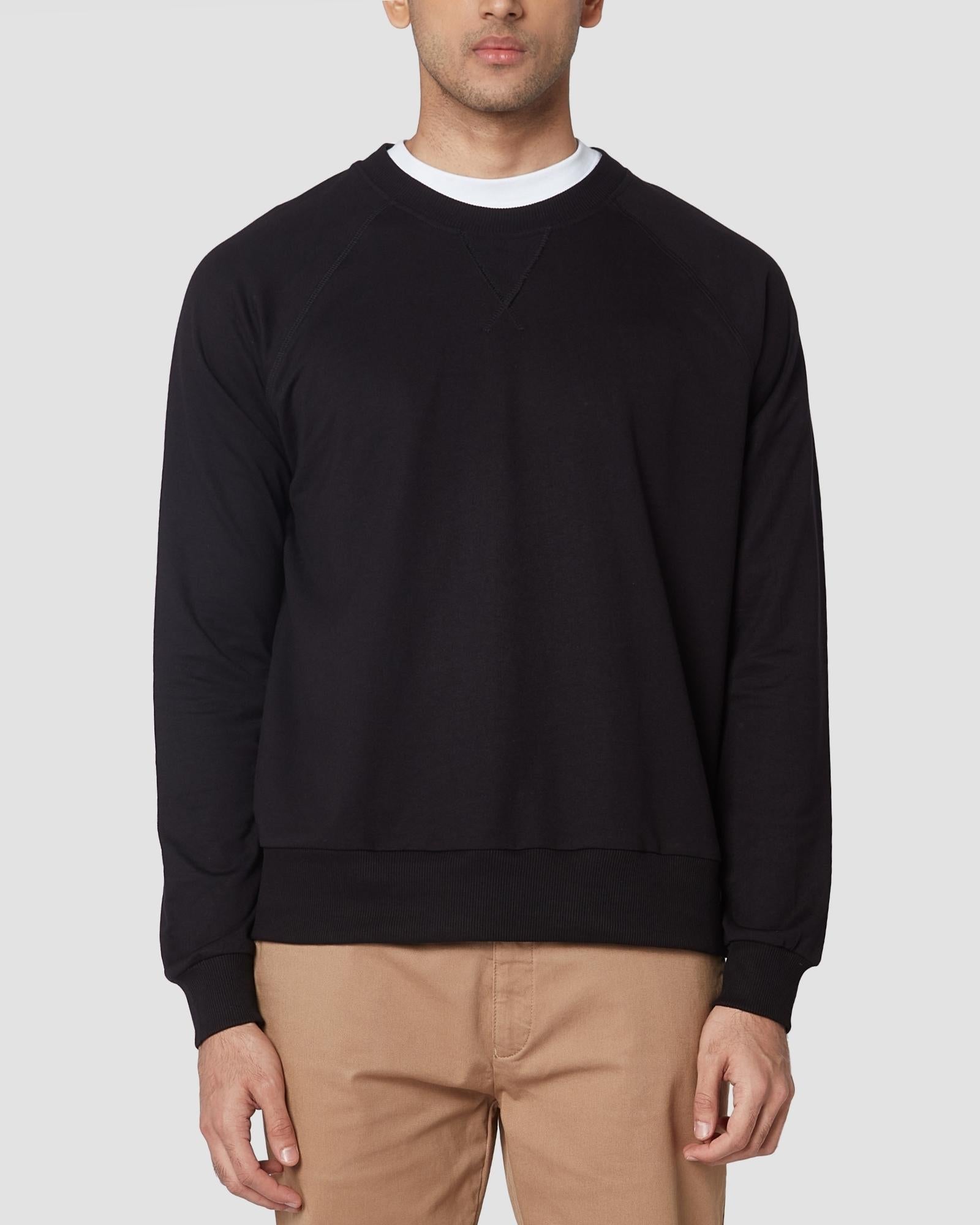 cityof_ - Luxe Classic Raglan Sweatshirt