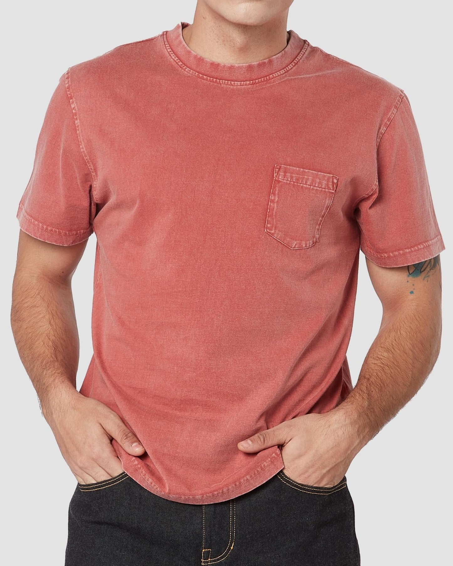 cityof_ - Distressed Pocket T-Shirt