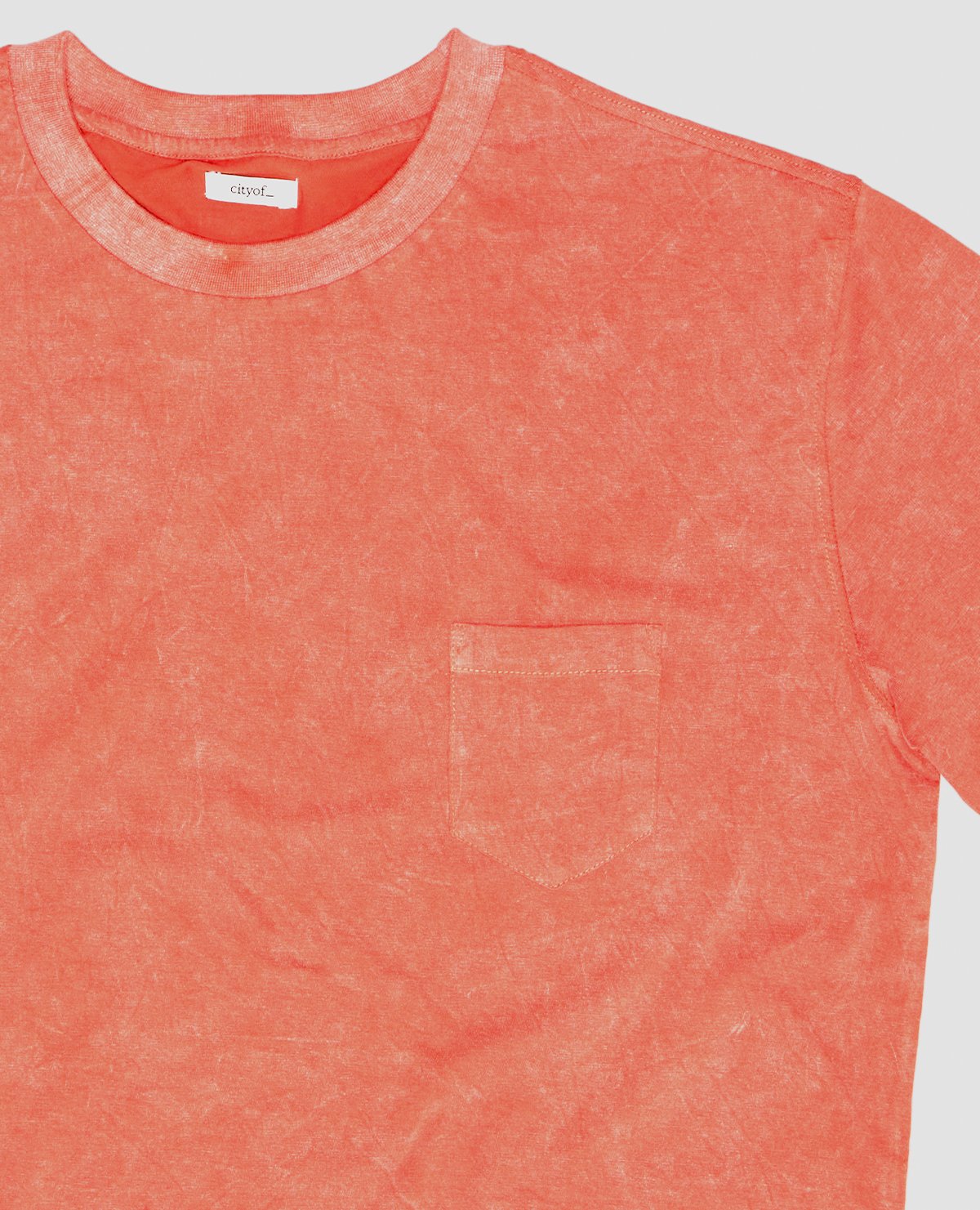 Urban Vintage Pocket T-Shirt - Rust