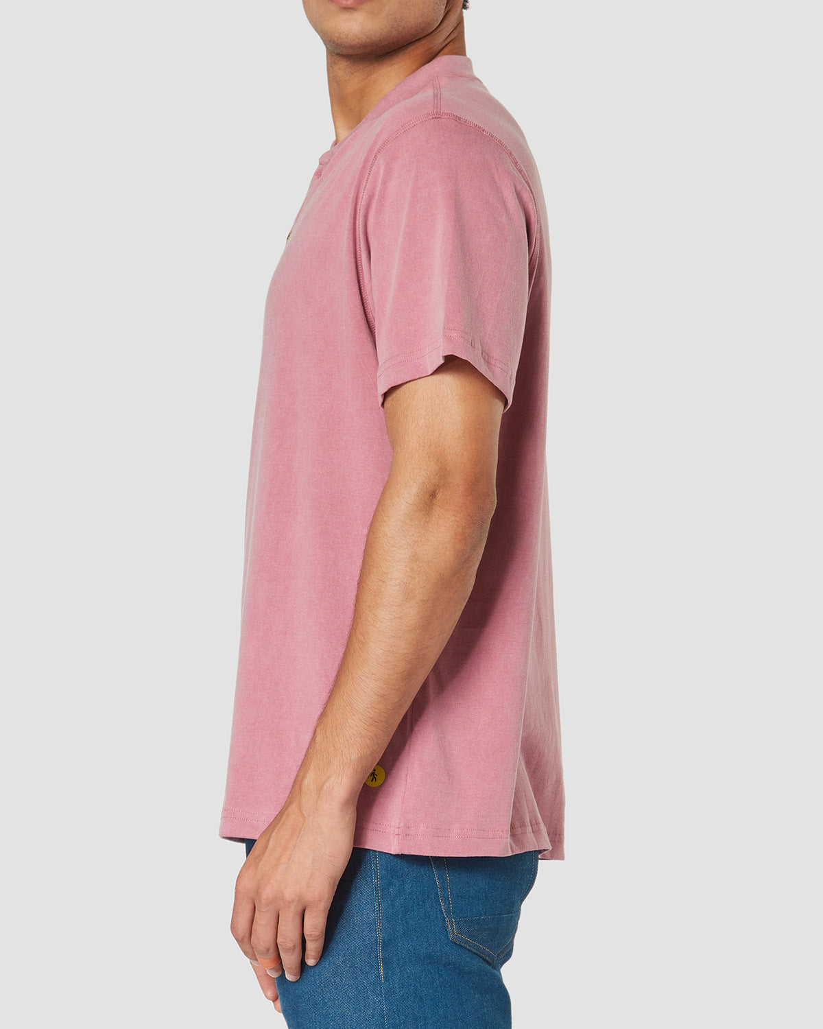 cityof_ - Distressed Henley T-Shirt