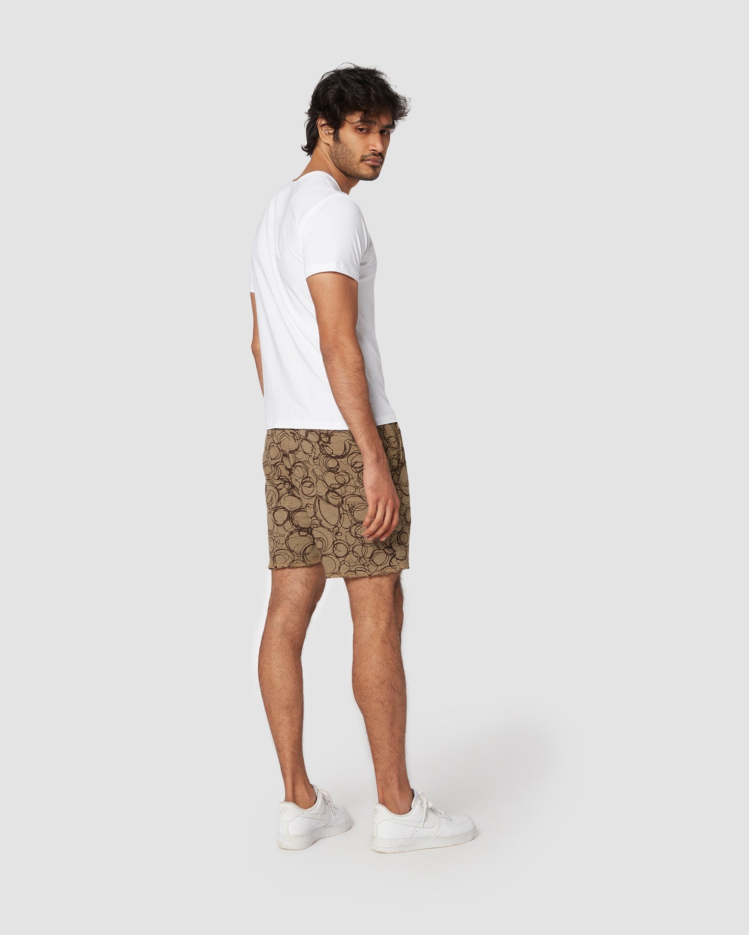 cityof_ - Japanese Printed Sweat Shorts