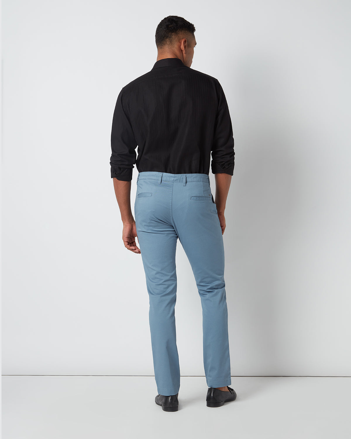 cityof_ - On The Go Urban Chinos - Blue