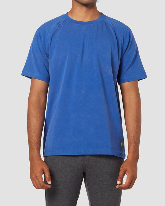 cityof_ - Distressed Raglan Stretch T-Shirt