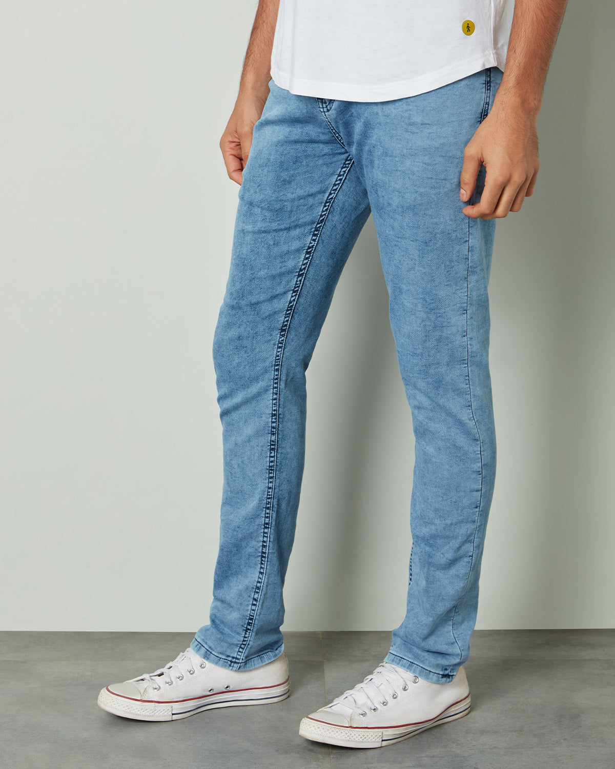 cityof_ - Cloud Wash Slim Jeans