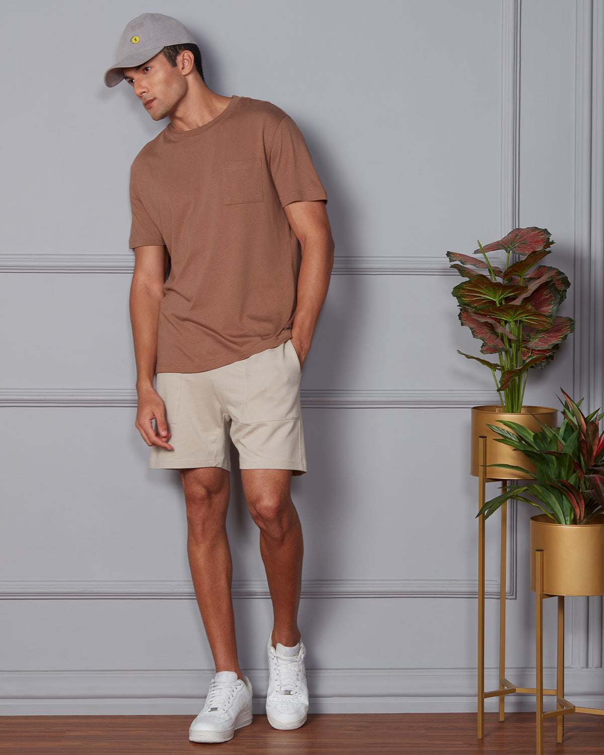 cityof_ - Luxe Patch Pocket Sweat Shorts