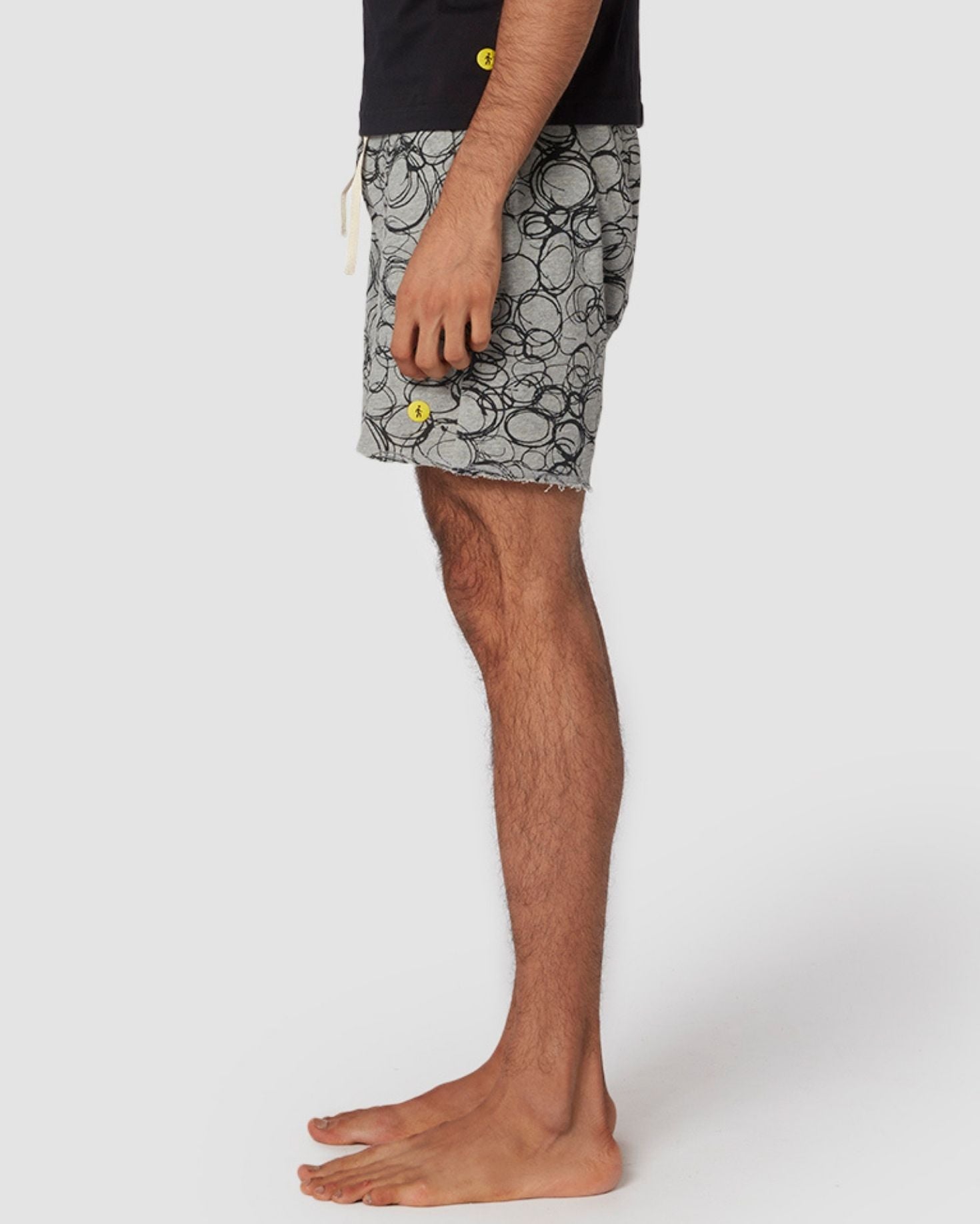 cityof_ - Japanese Printed Sweat Shorts